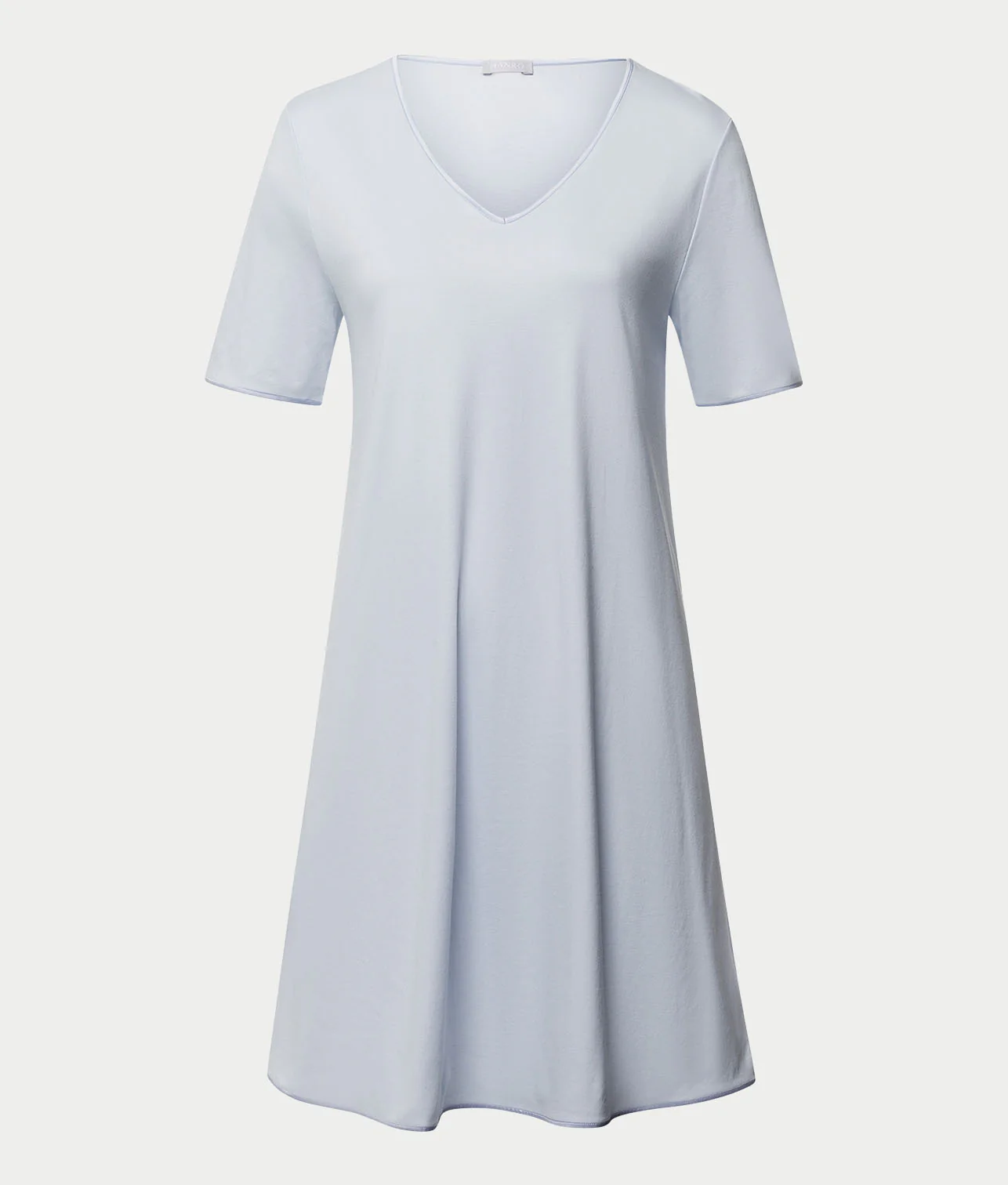 Cotton Silk V-Neck Cotton Nightgown - Image 15