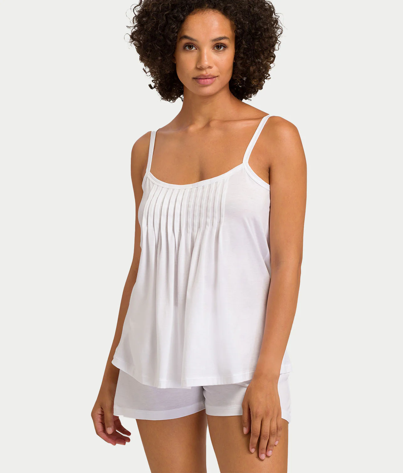 Juliet Pleated Cotton Pajama Set - Image 11