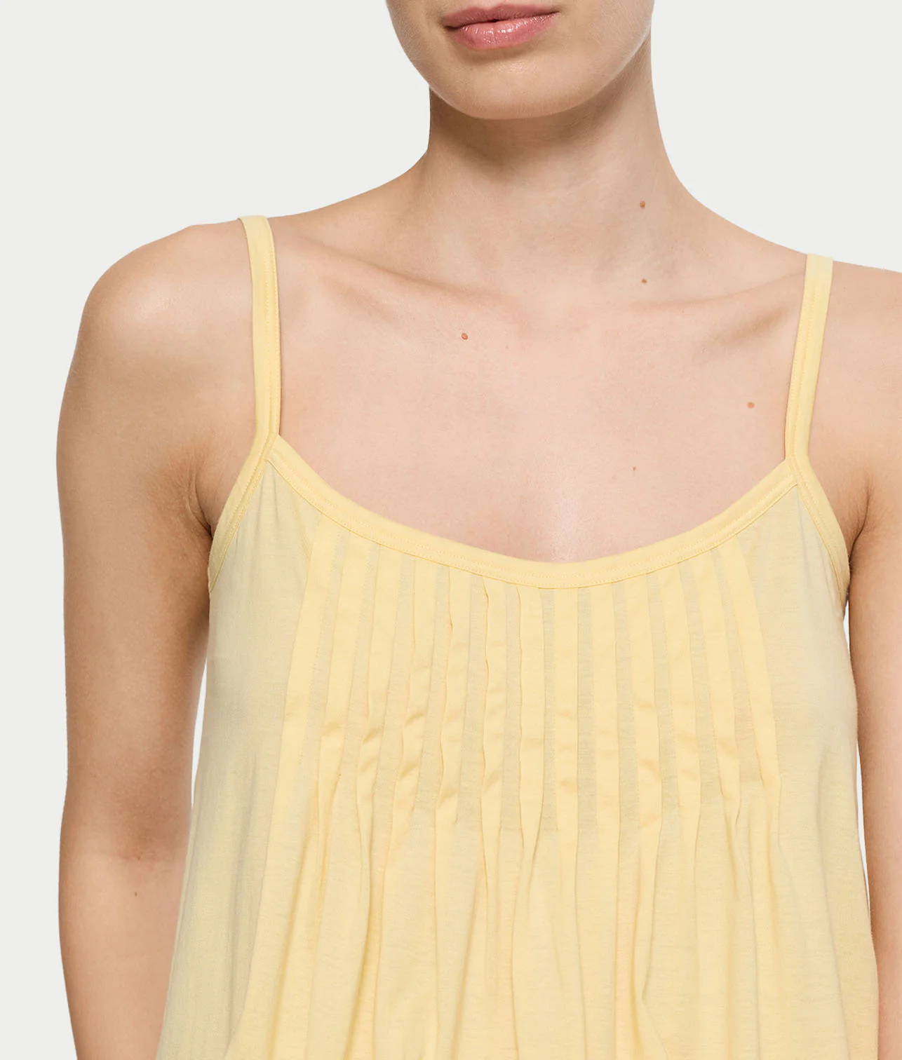 Juliet Pleated Cotton Pajama Set - Image 18