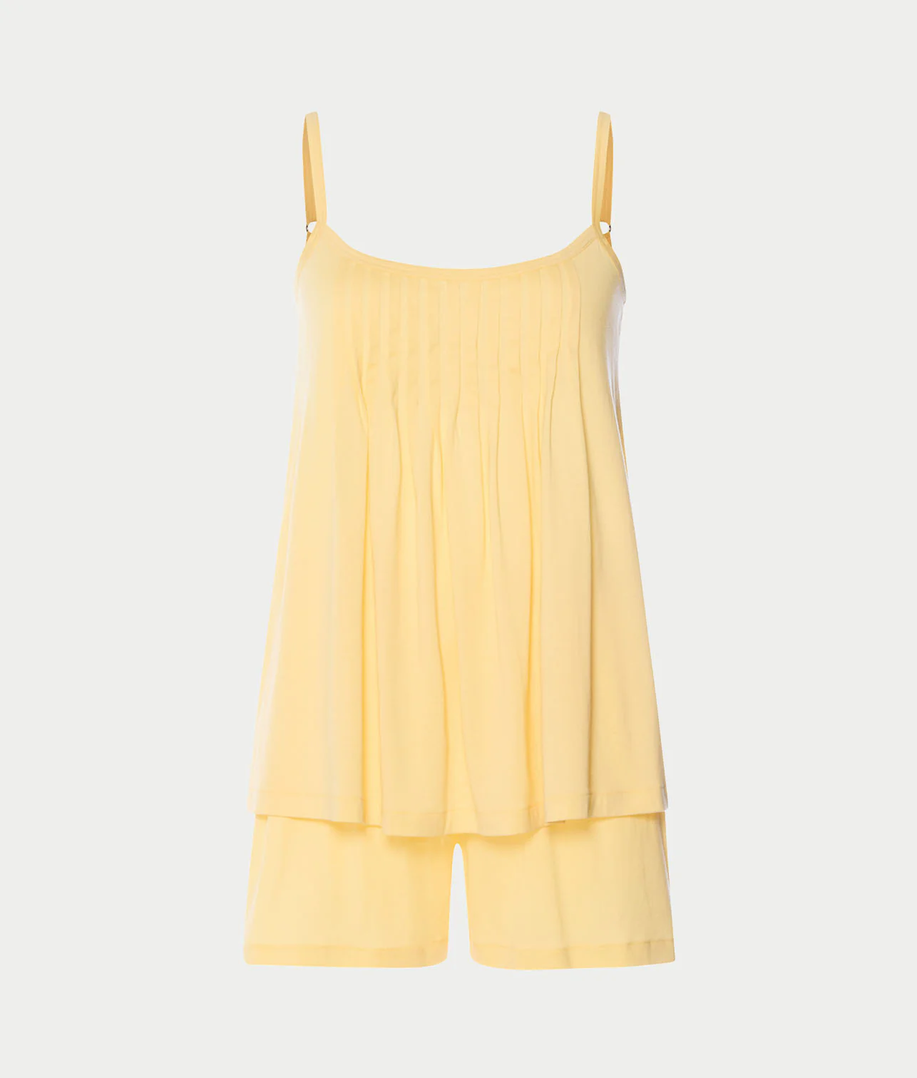 Juliet Pleated Cotton Pajama Set - Image 19