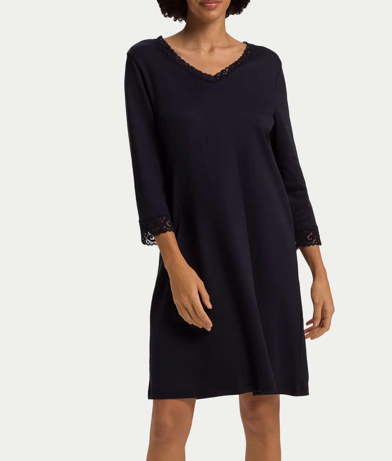 Moments Lace Trim Cotton Nightgown - Image 13