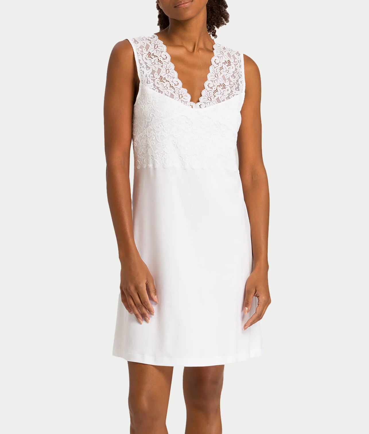 Moments V-Neck Cotton Tank Nightgown - Image 24