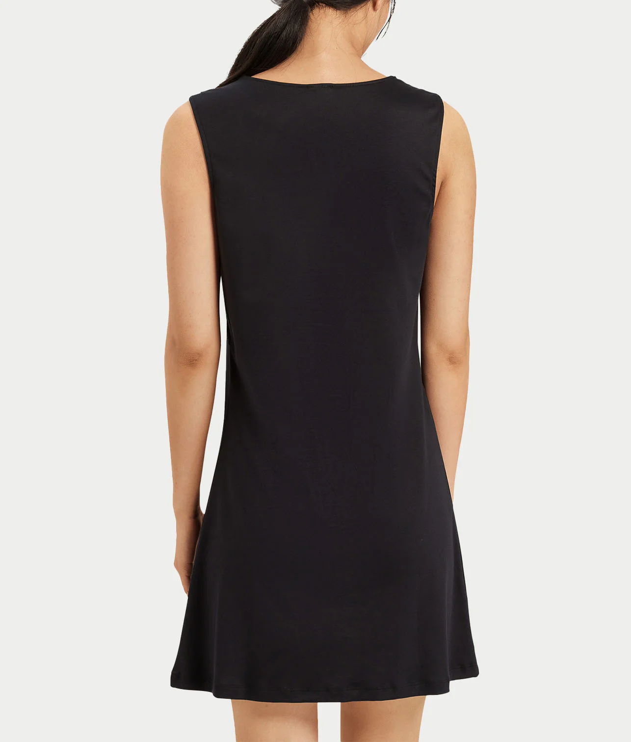 Moments V-Neck Cotton Tank Nightgown - Image 6