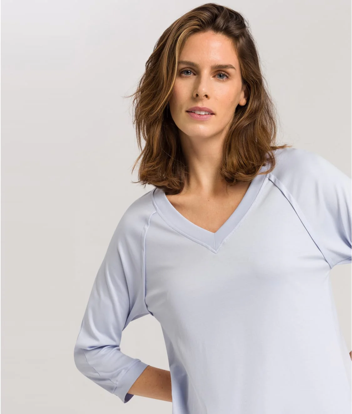 Pure Essence V-Neck Cotton Nightgown - Image 11