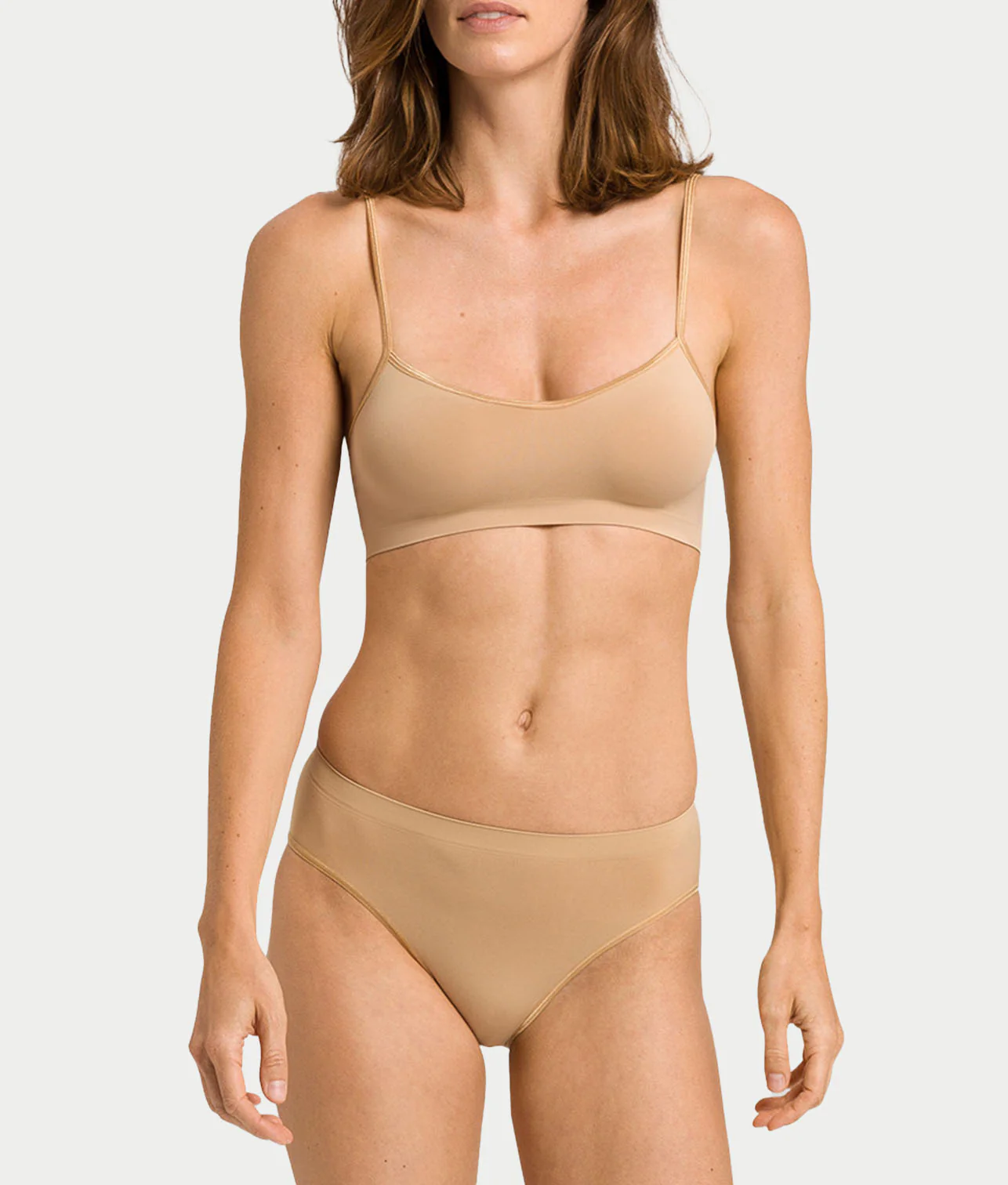 Touch Feeling Spaghetti Crop Top - Image 15