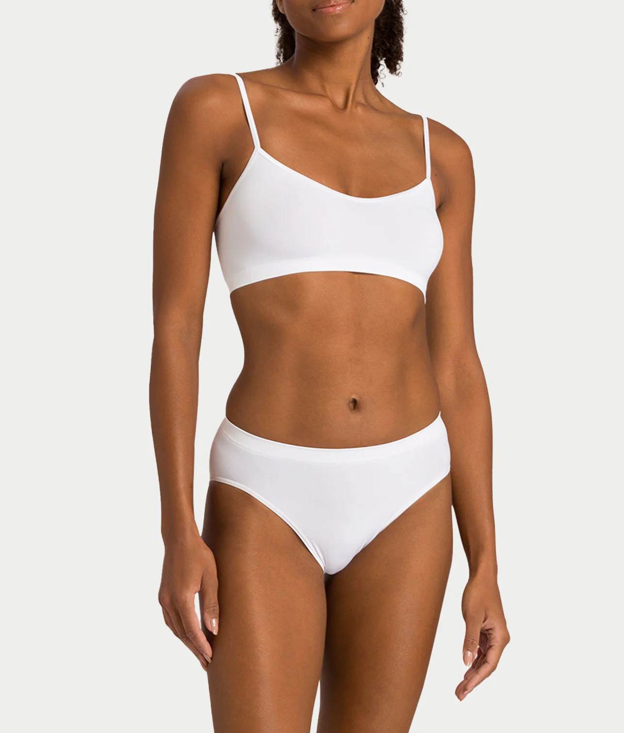 Touch Feeling Spaghetti Crop Top - Image 26