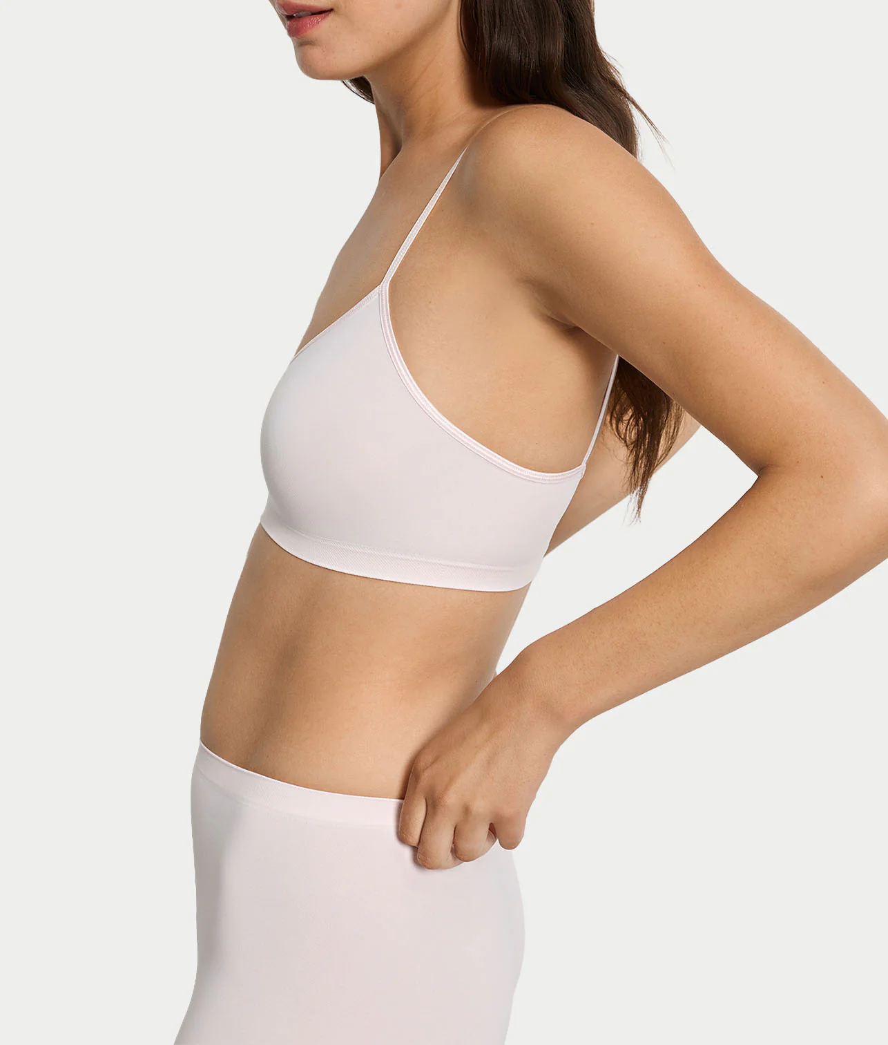 Touch Feeling Spaghetti Crop Top - Image 3