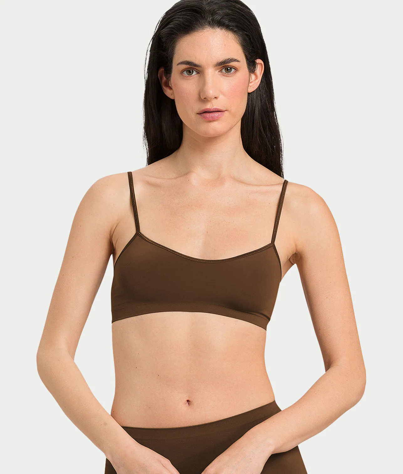 Touch Feeling Spaghetti Crop Top - Image 8