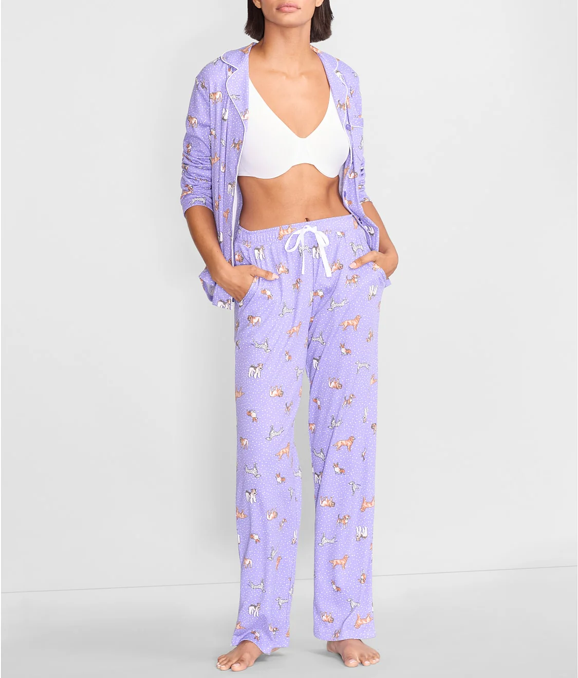 Girlfriend Knit Long Sleeve Pajama Set - Image 25