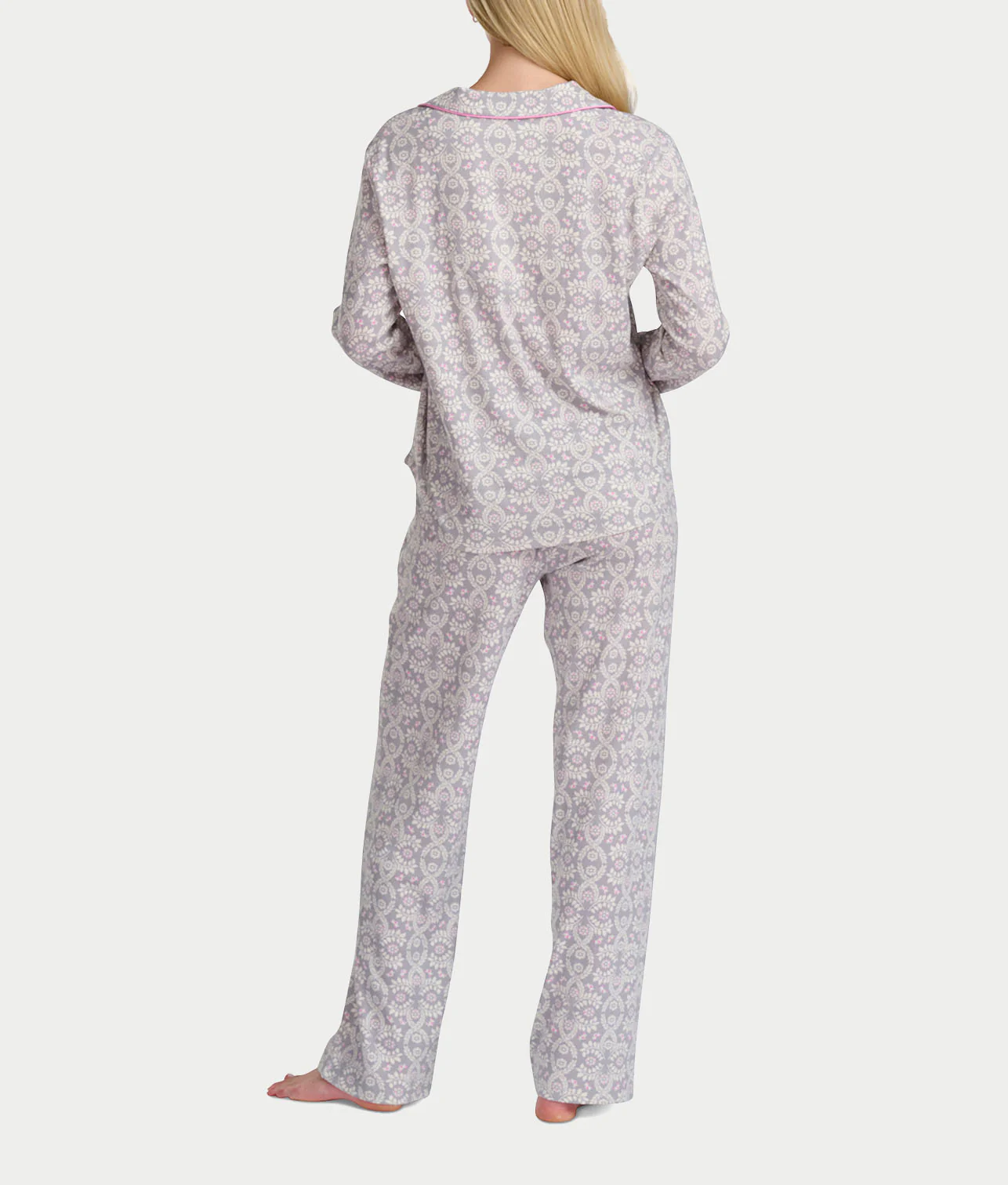 Girlfriend Knit Long Sleeve Pajama Set - Image 8