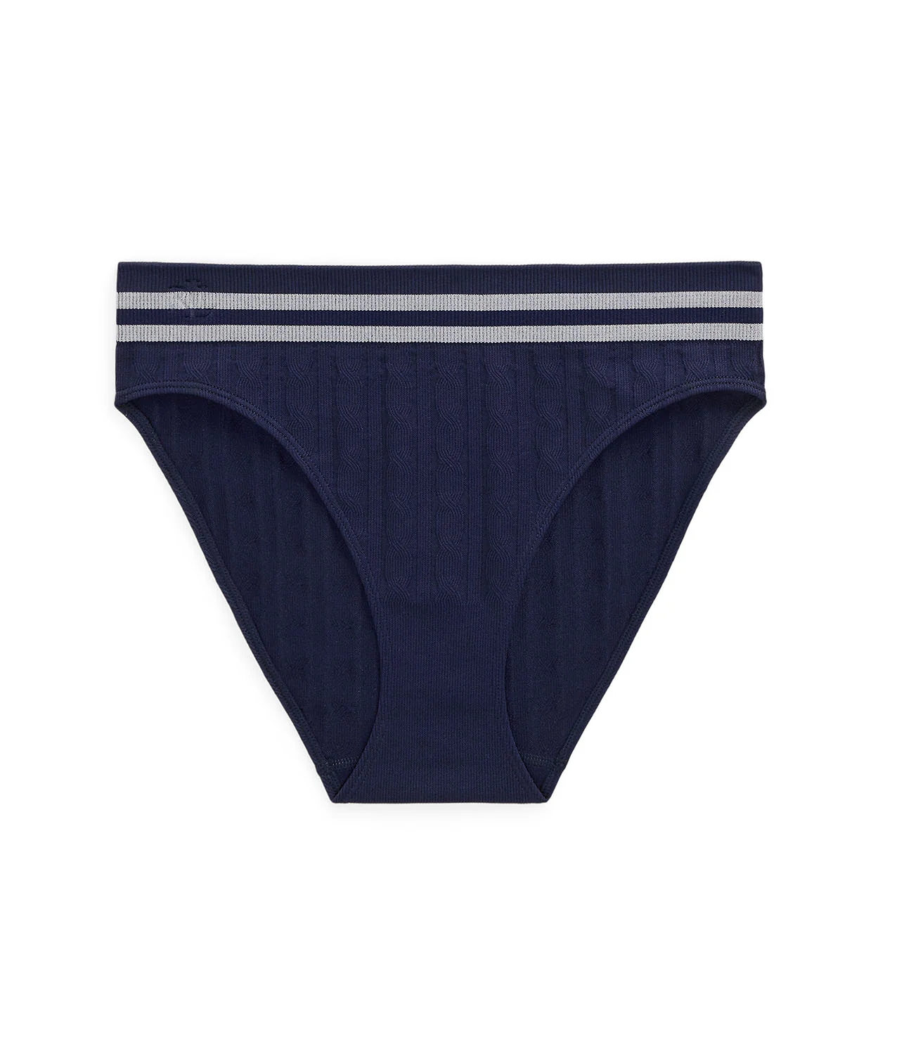 Cricket Cable Texture Hi-Cut Brief - Image 4