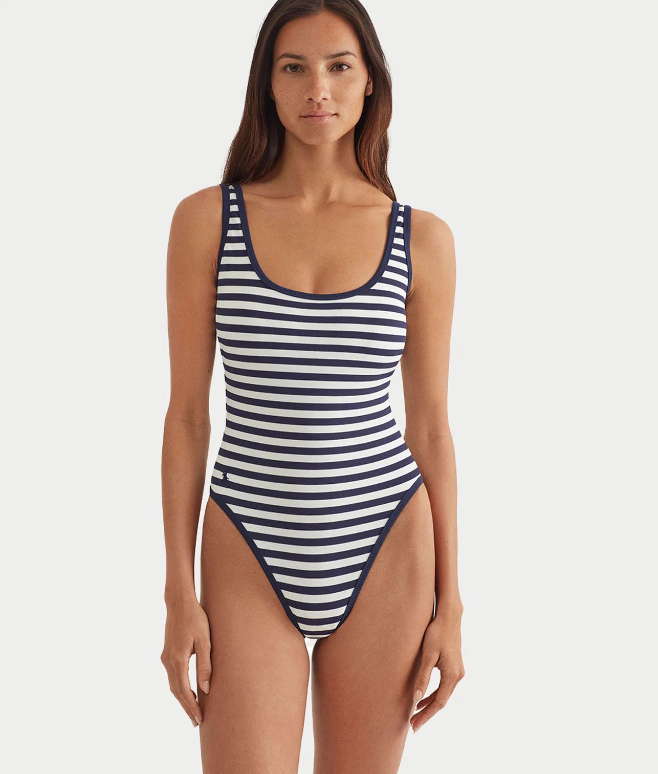 Scoop Tank One-Piece Swimsuit