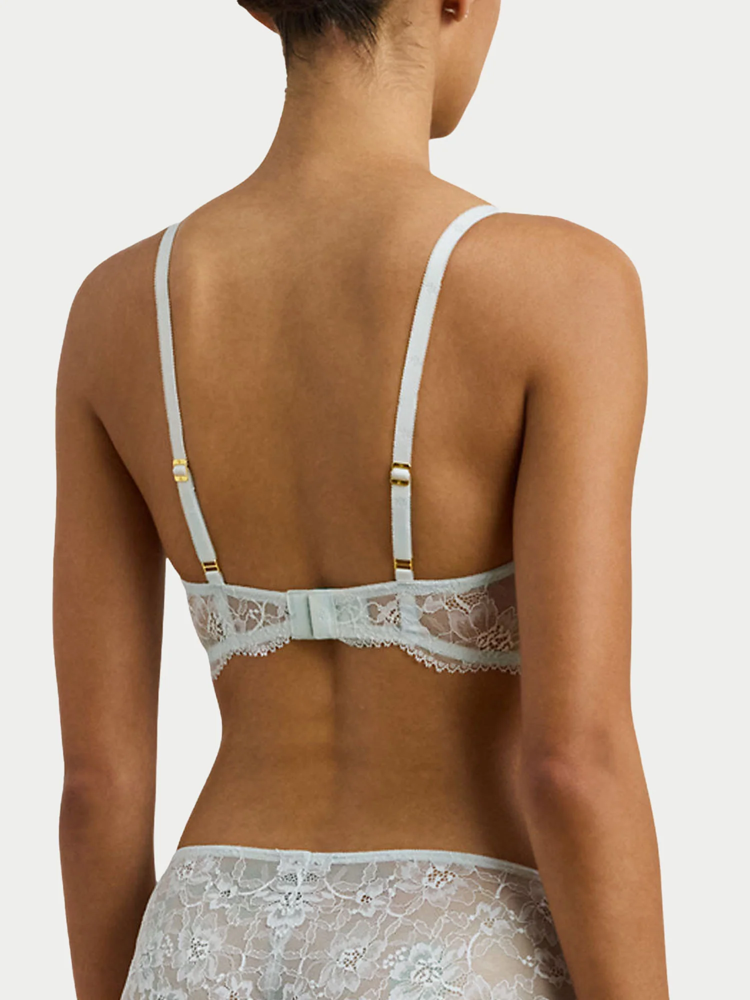 Lace Unlined Full Cup Bra - Image 8
