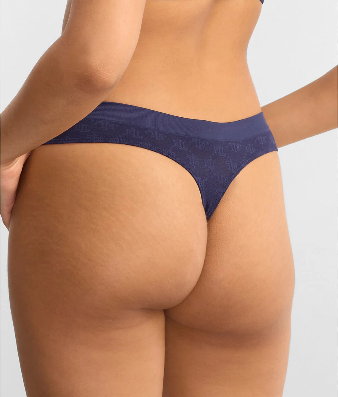Monogram Mesh Thong - Image 12