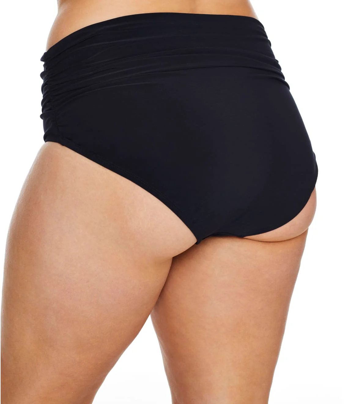 Plus Size Shirred Bikini Bottom - Image 2