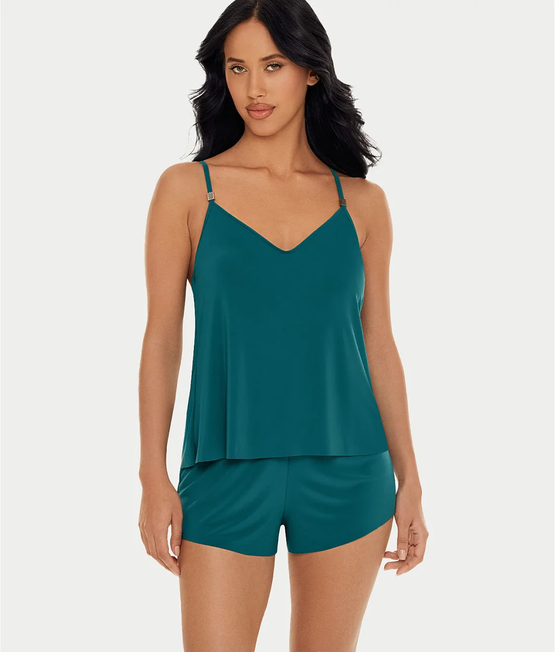 Solid Mila One-Piece Romper Swimsuit - Image 3