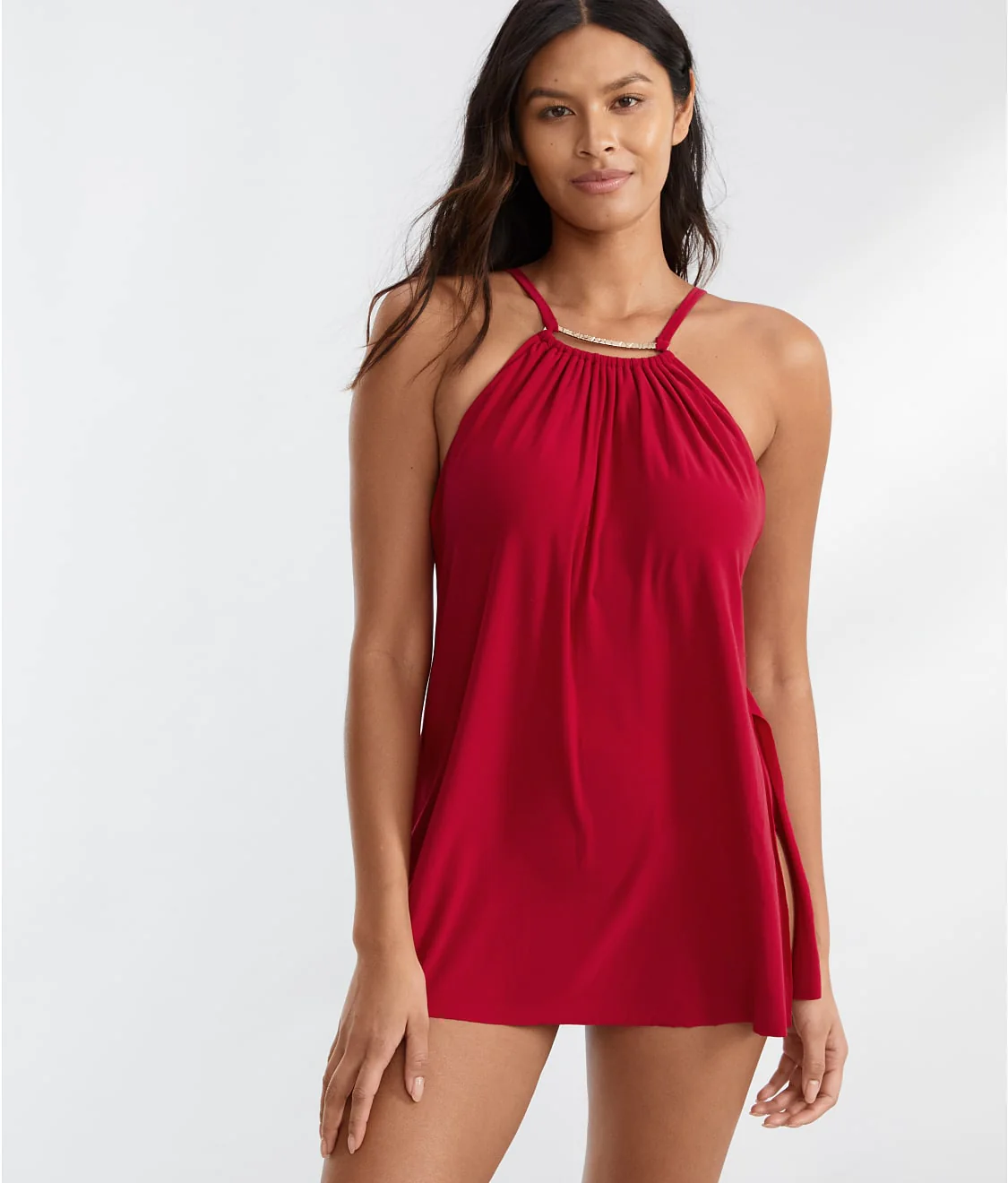 Solid Parker Convertible Underwire One-Piece Swimsuit - Image 10