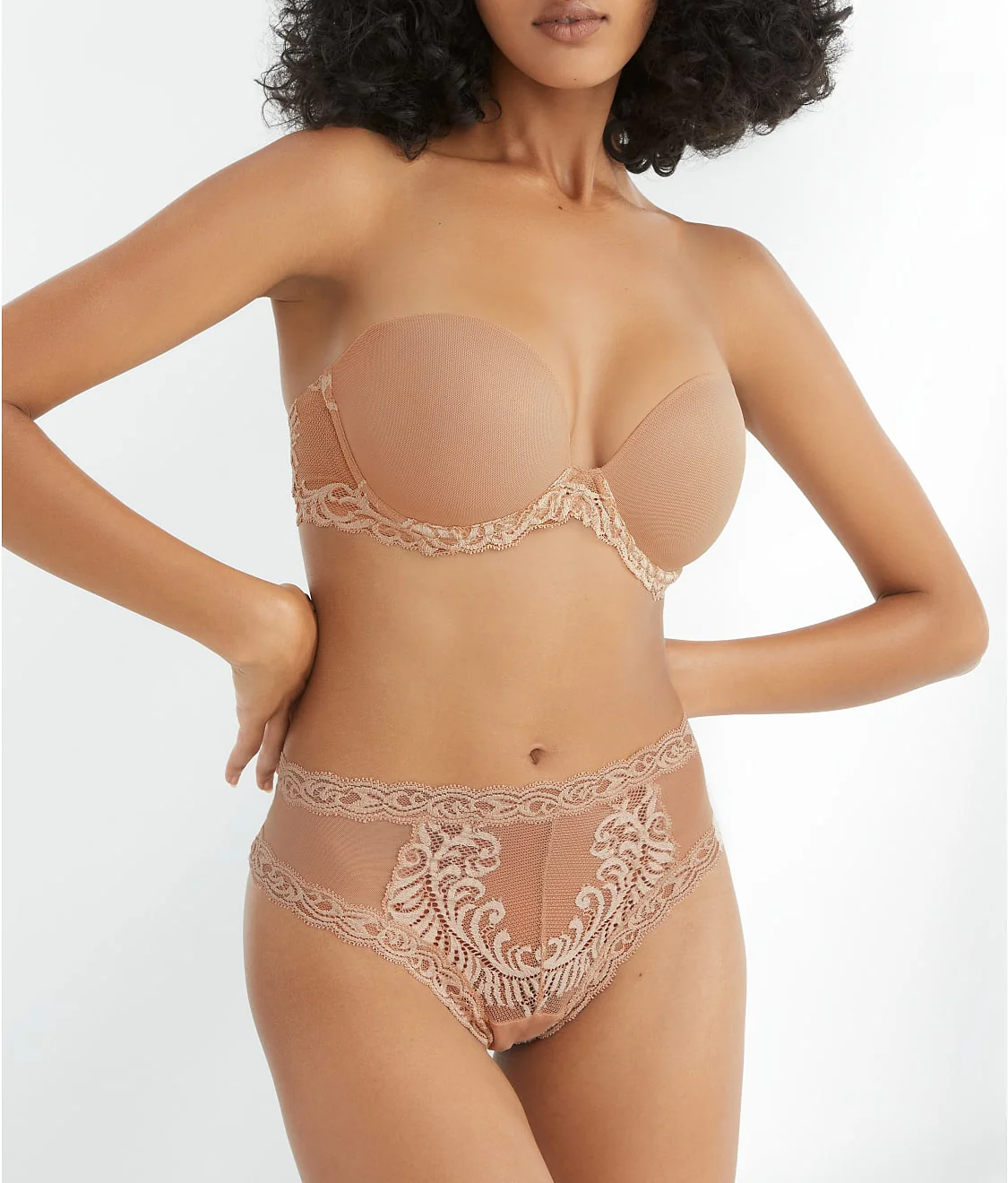 Feathers Strapless Plunge Bra - Image 10