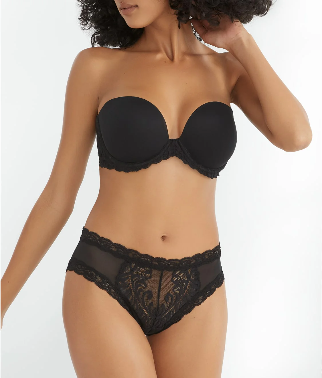 Feathers Strapless Plunge Bra - Image 5
