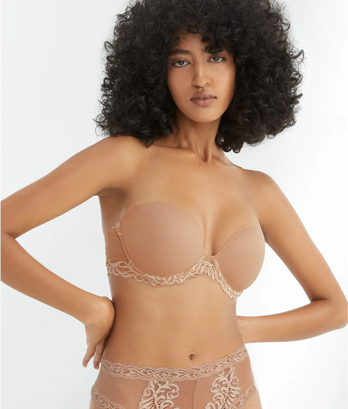 Feathers Strapless Plunge Bra - Image 6
