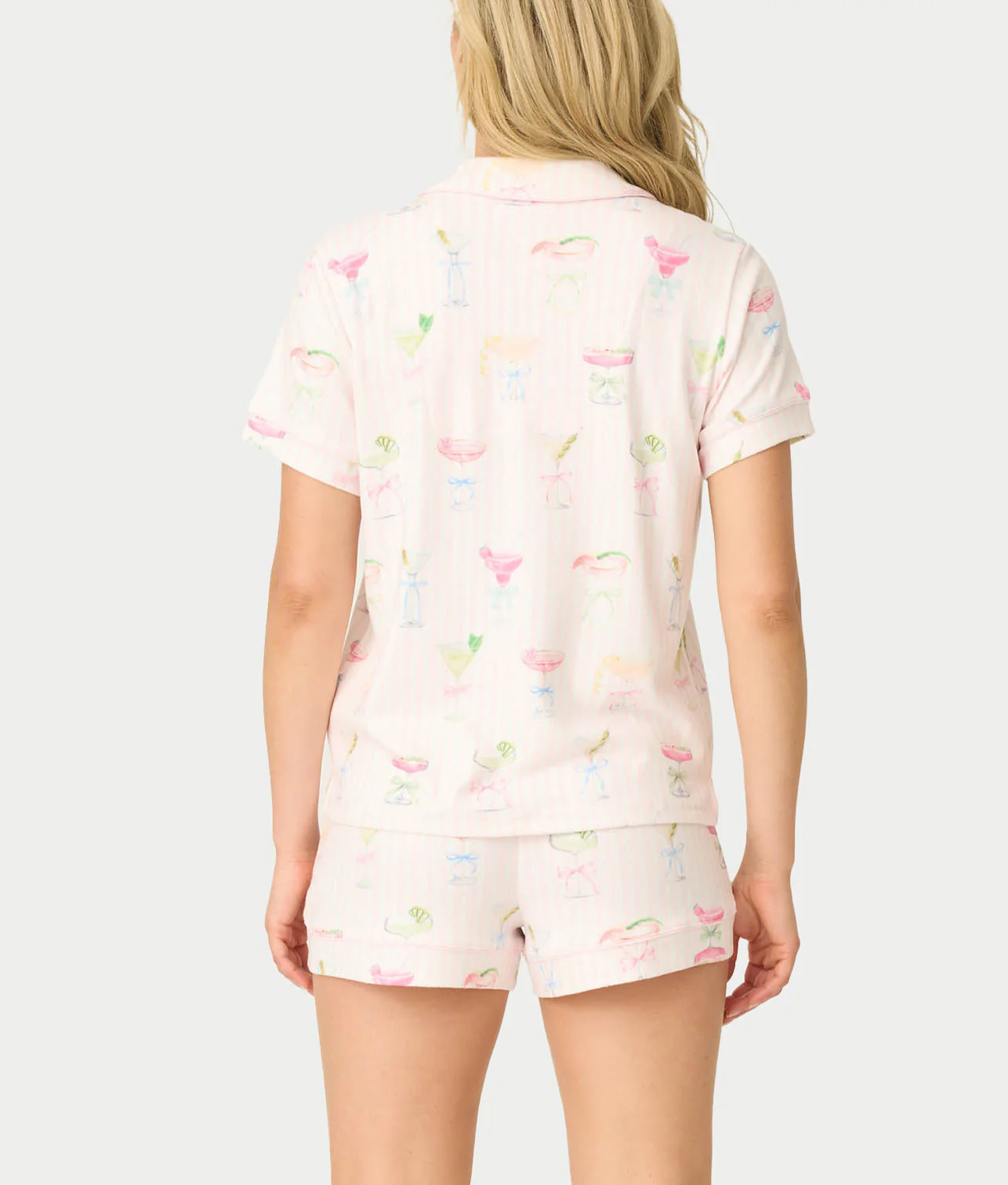 Pretty Punch Cocktail 3-Piece Knit Pajama Set - Image 2