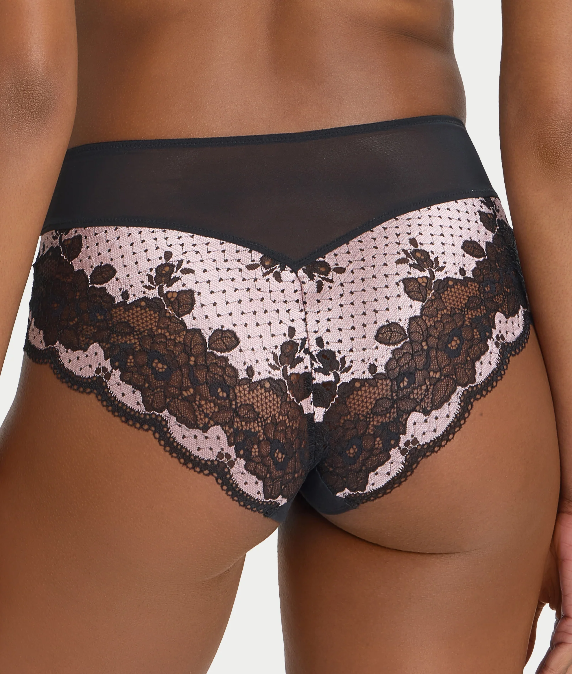 Clara Lace High-Waist Cheeky Brief - Image 9