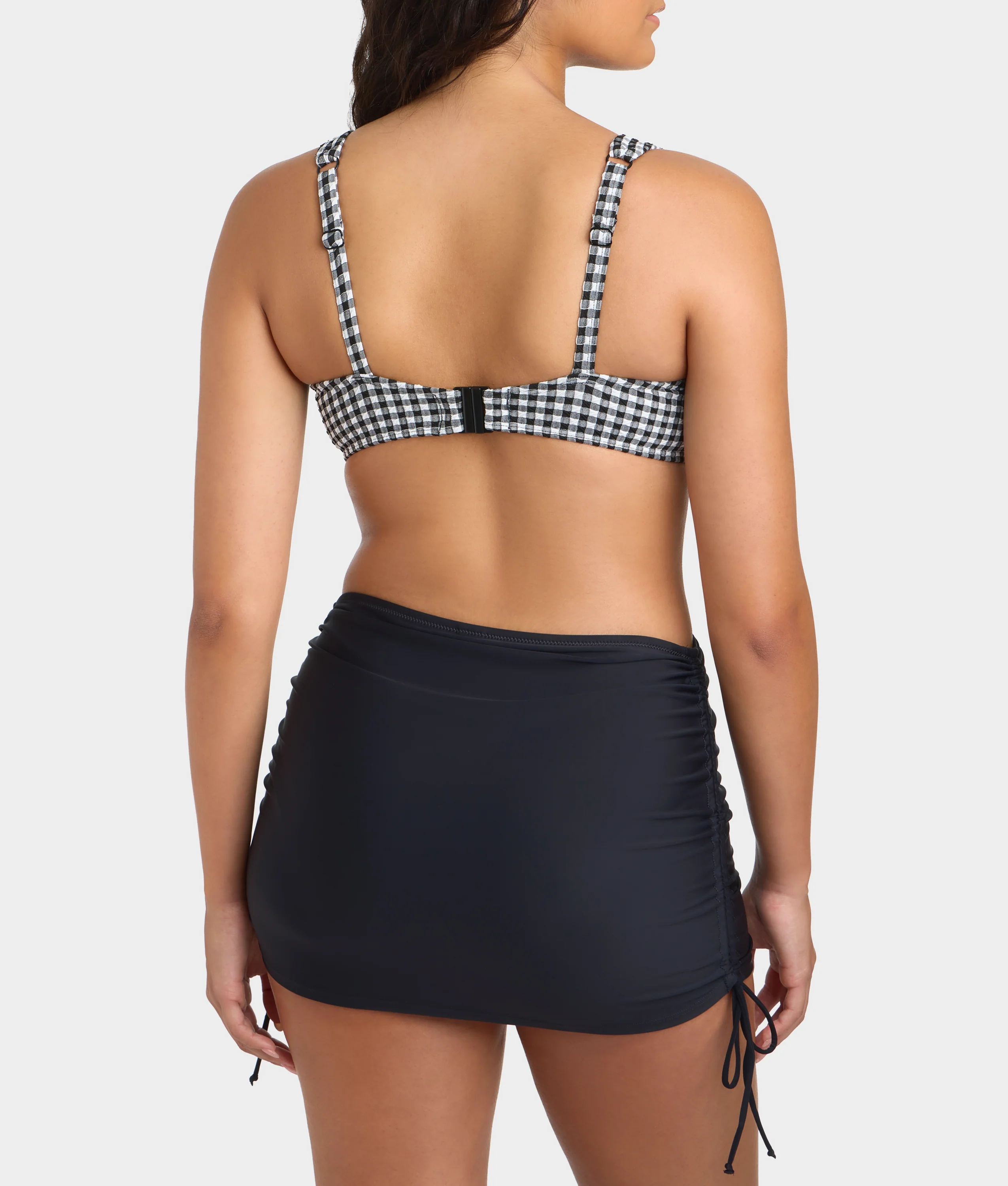 Gingham Olivia Underwire Balcony Bikini Top - Image 8