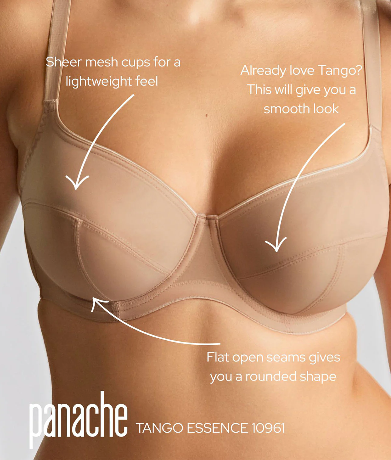 Tango Essence Sheer Balcony Bra - Image 16