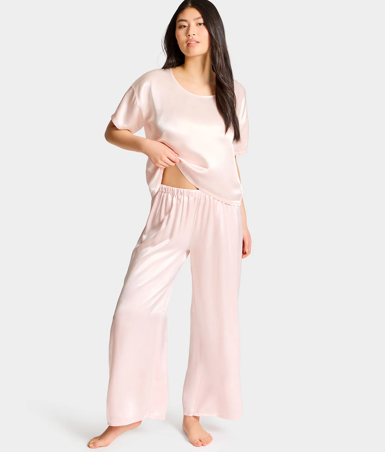 Mya Satin Crop Pants - Image 4