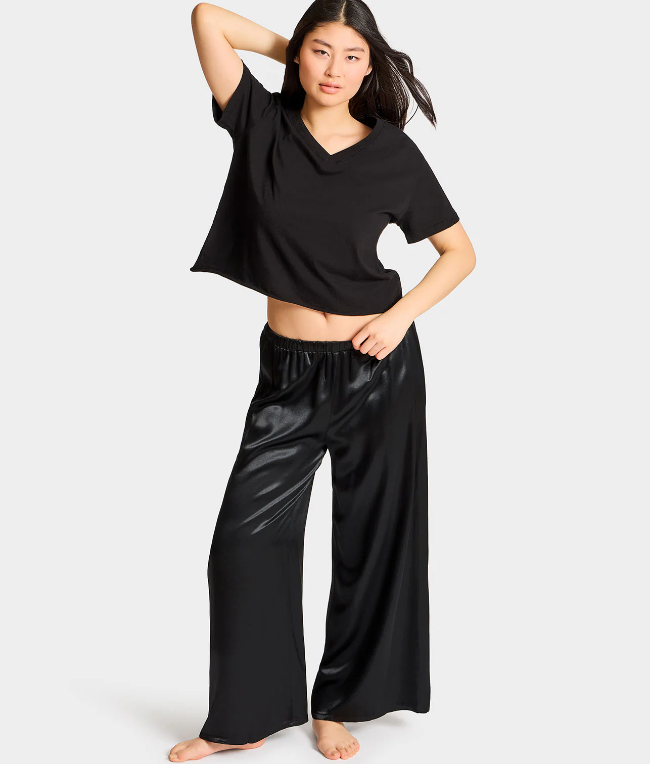 Mya Satin Crop Pants - Image 9