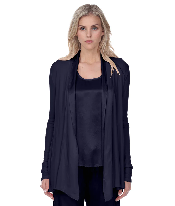 Shelby Knit Lounge Cardigan Wrap - Image 22