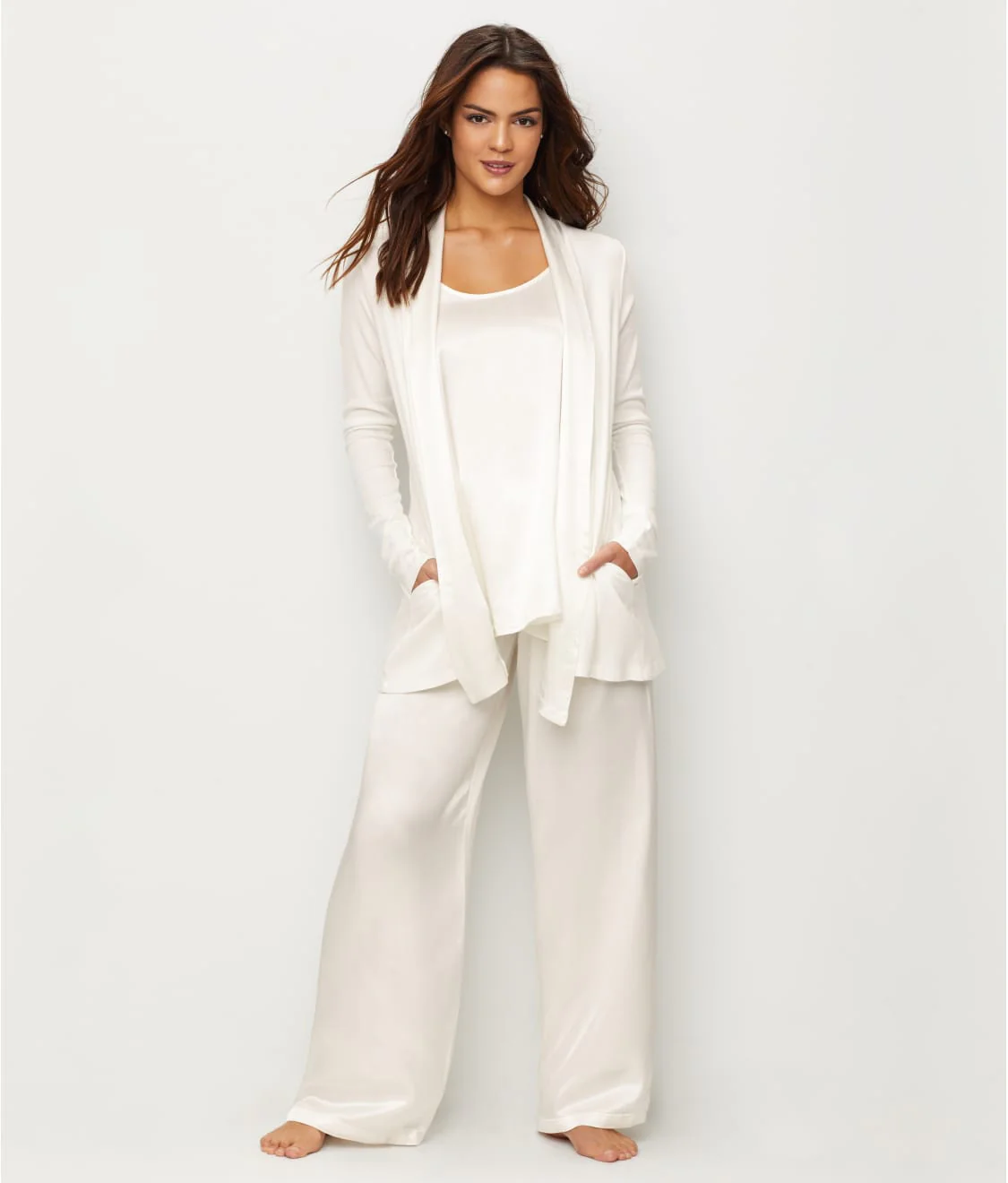 Shelby Knit Lounge Cardigan Wrap - Image 6
