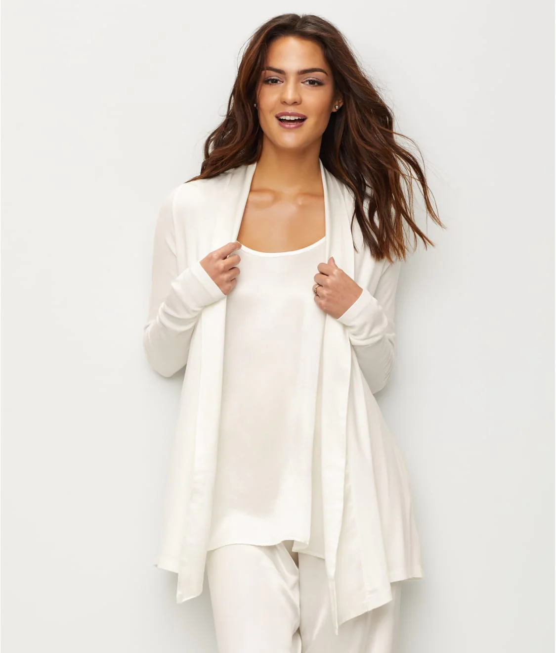 Shelby Knit Lounge Cardigan Wrap - Image 8