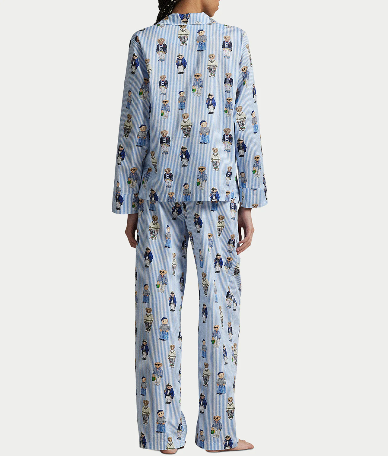 Heritage Polo Bear Woven Pajama Set - Image 21