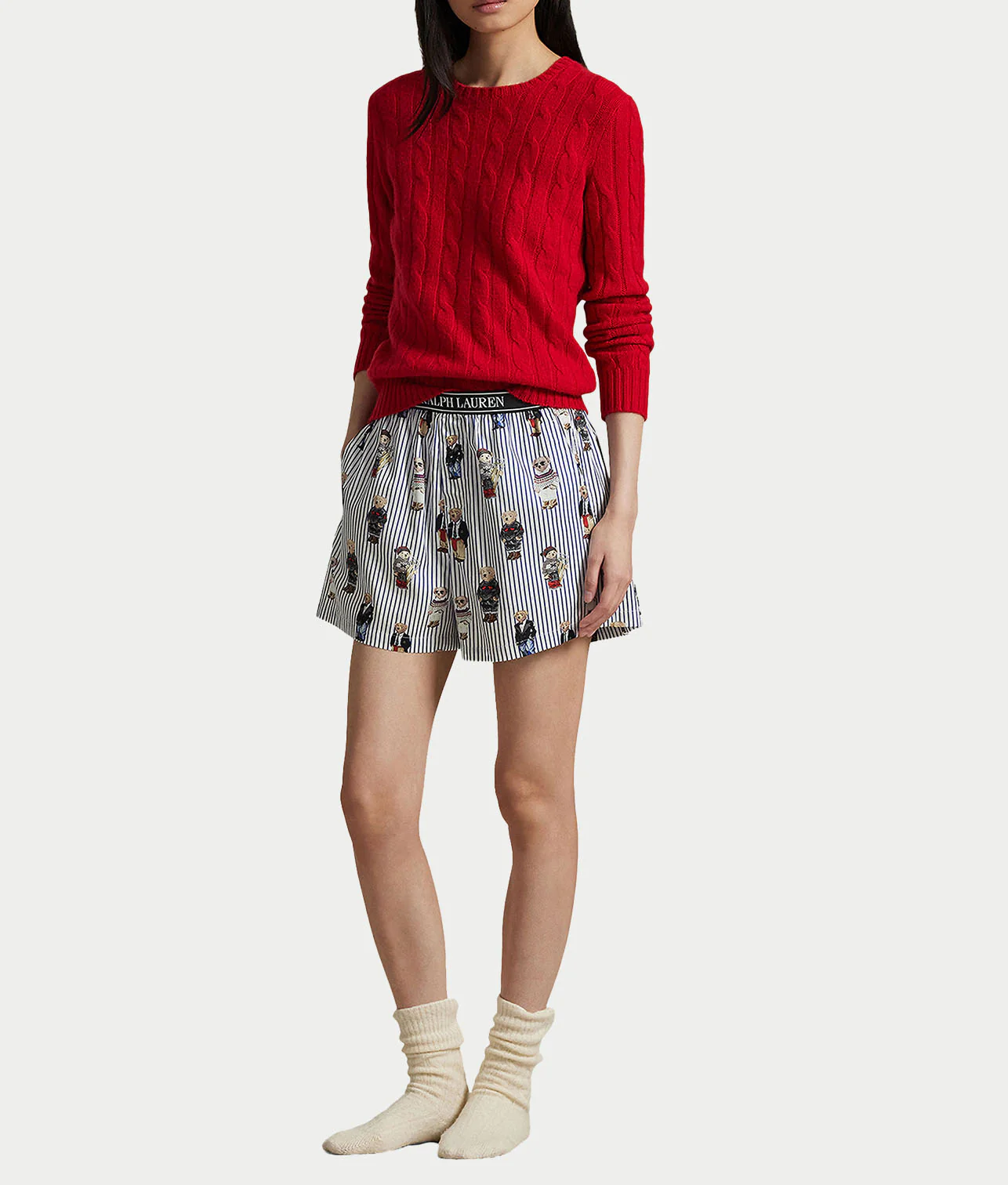 Heritage Polo Bear Woven Boxer - Image 10