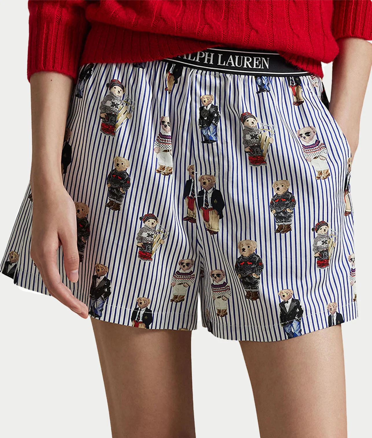Heritage Polo Bear Woven Boxer - Image 6