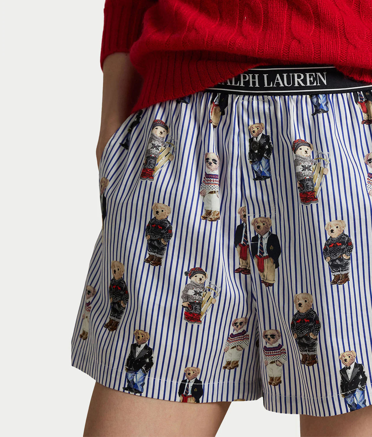 Heritage Polo Bear Woven Boxer - Image 8
