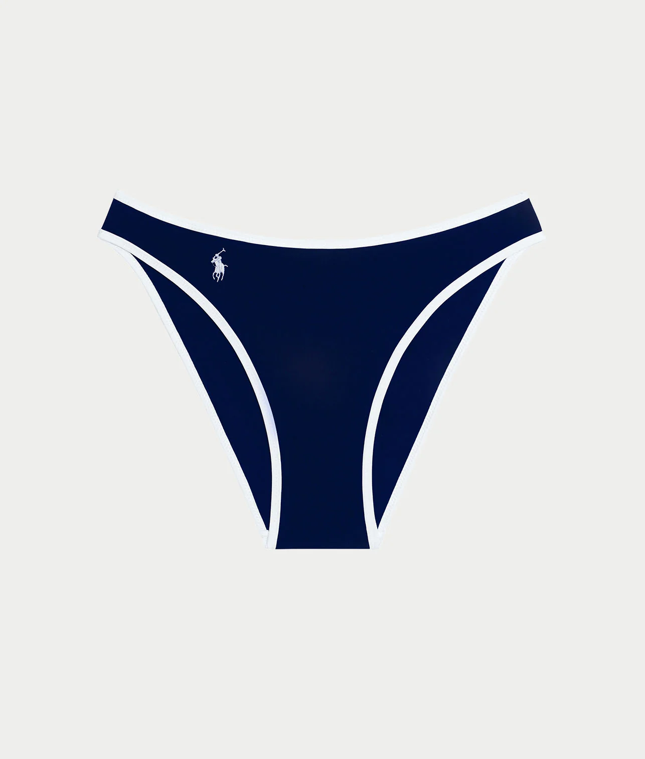 Logo Icons High Leg Scoop Bikini Bottom - Image 3