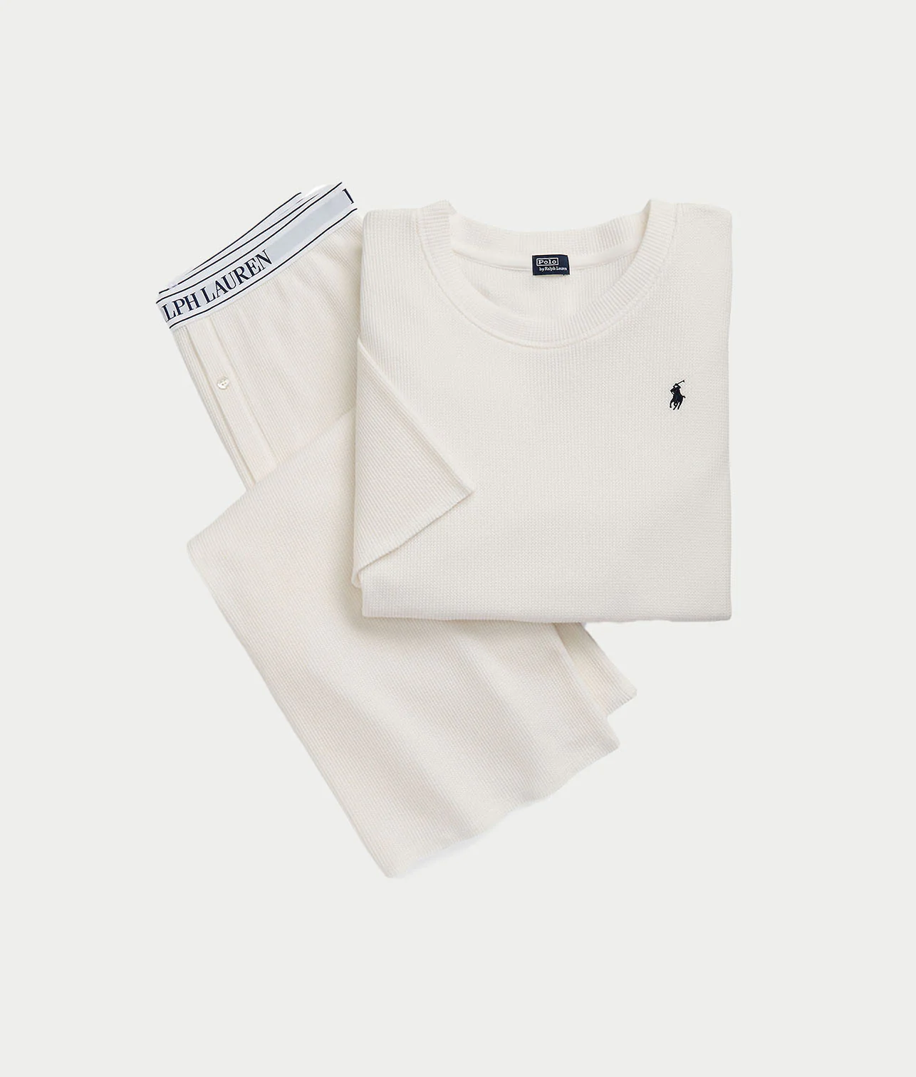 Polo Club Terry Knit Short Sleeve Pajama Set - Image 2
