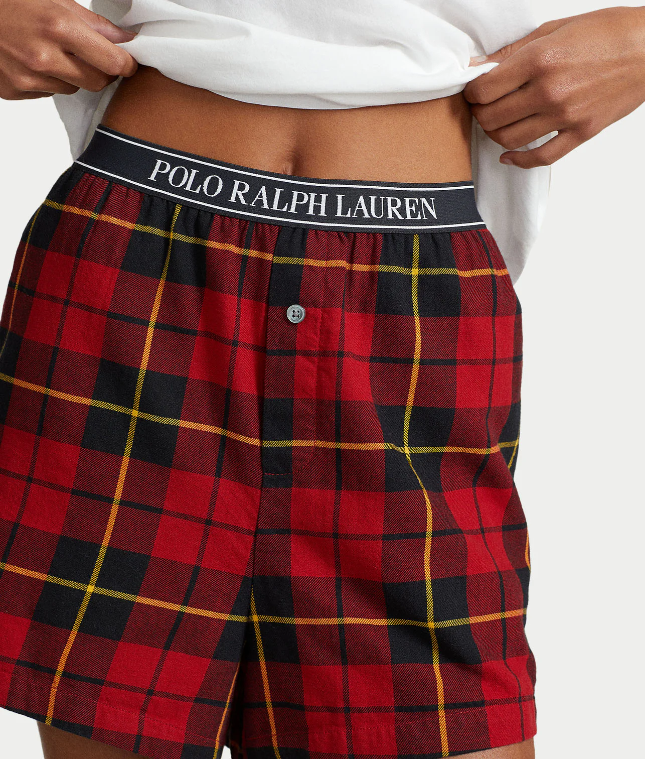 Plaid Flannel Sleep Boxer - Image 10
