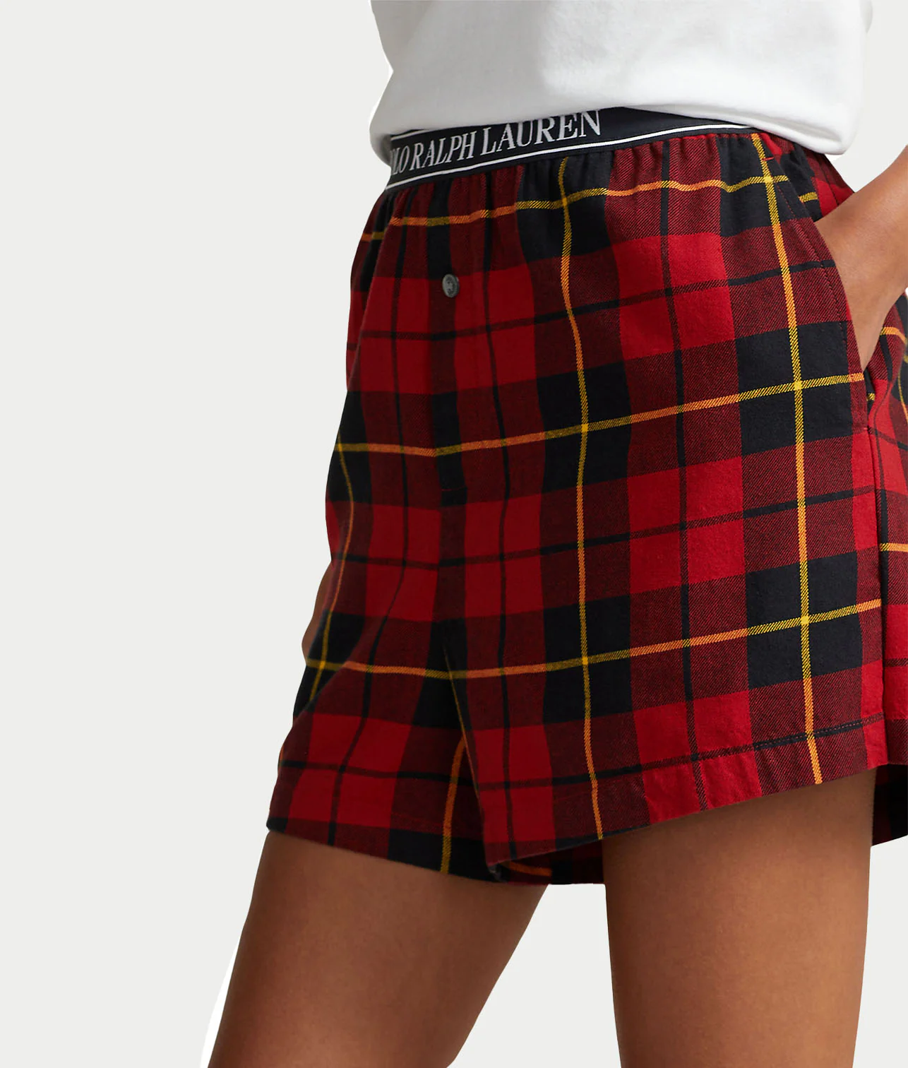Plaid Flannel Sleep Boxer - Image 9
