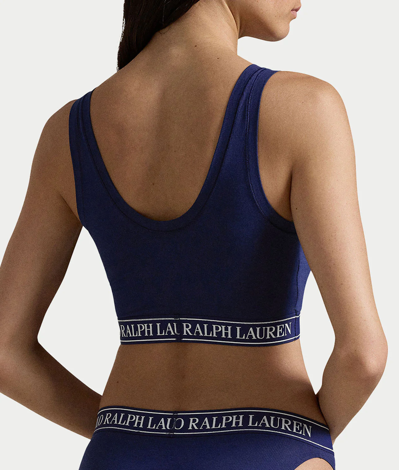 Essentials Cropped Tank Bra - Image 2