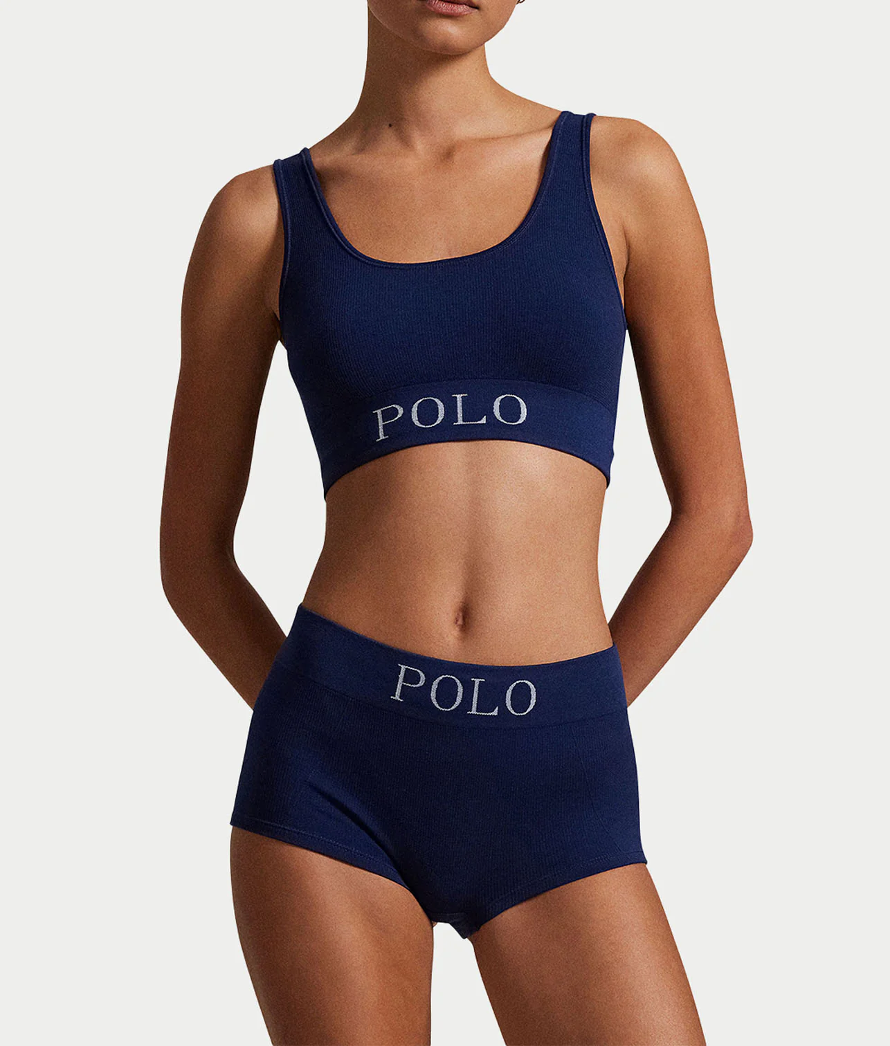 Ribbed Seamless Scoop Cropped Tank - Image 6