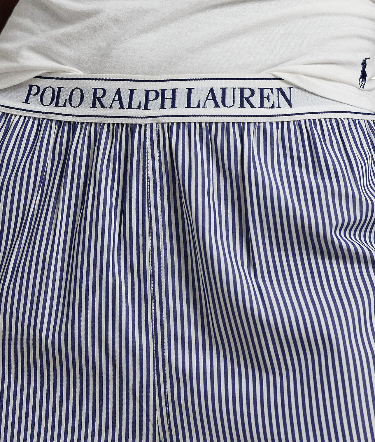 Woven Striped Pajama Pants - Image 3