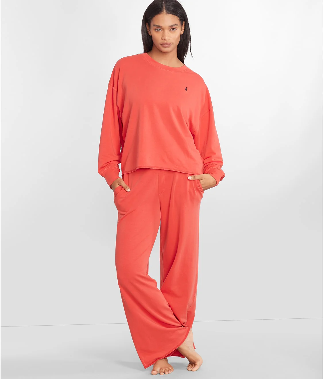 Polo Club Terry Wide Leg Pants Set - Image 14
