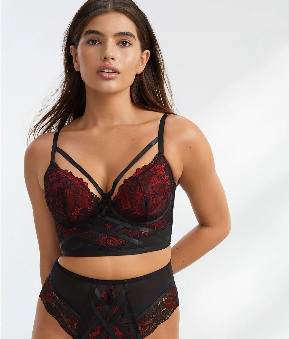 After Hours Cage Longline Bra - Image 29