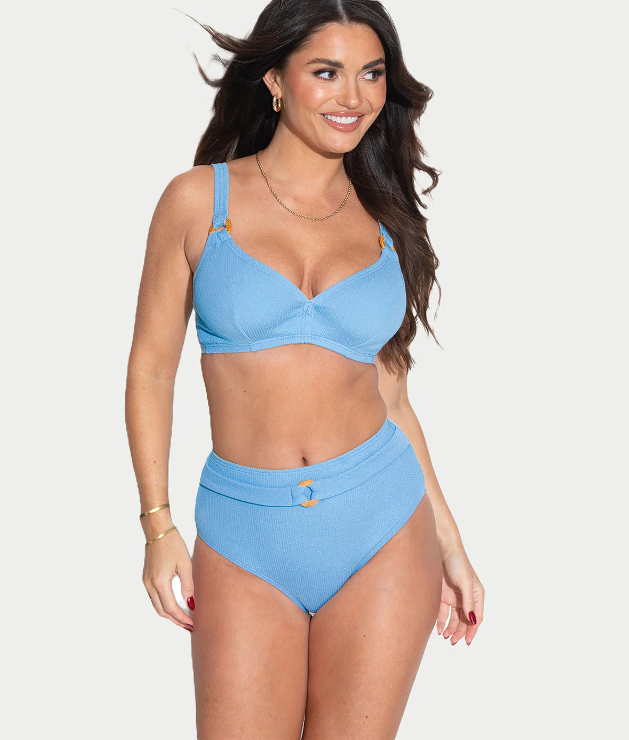 Cali High-Waist Control Bikini Bottom