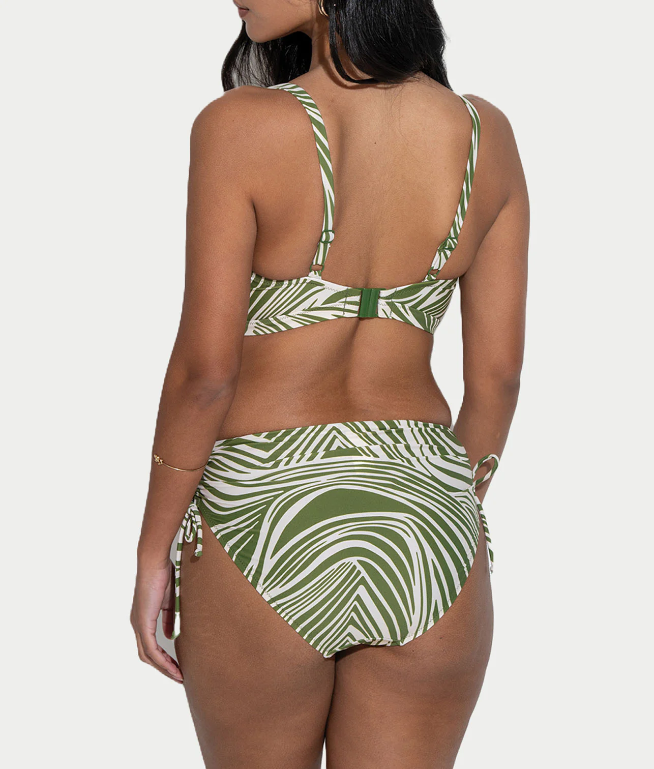 Maya Bay Padded Tie Front Bikini Top - Image 2