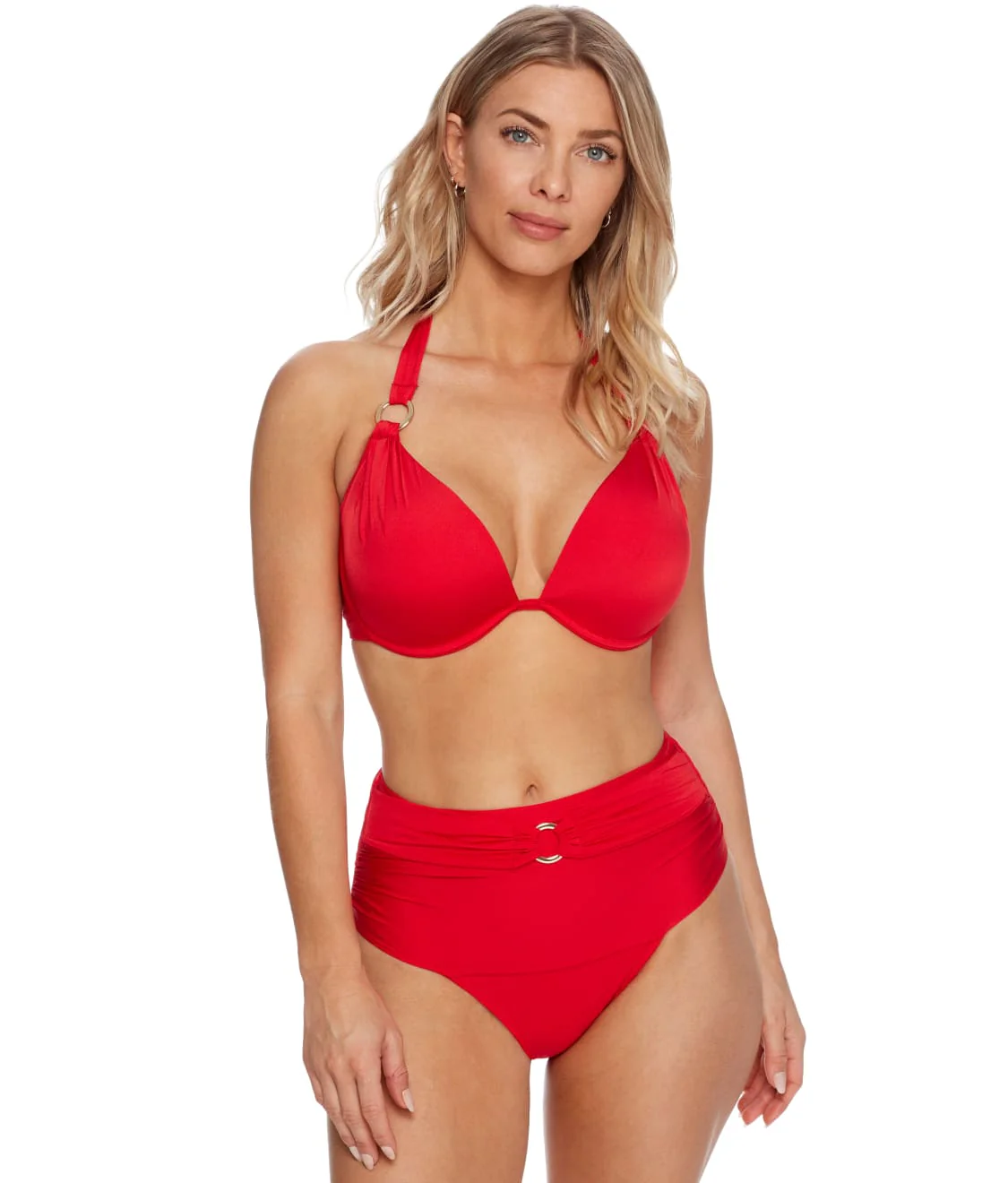 Samoa Push-Up Underwire Halter Bikini Top - Image 10