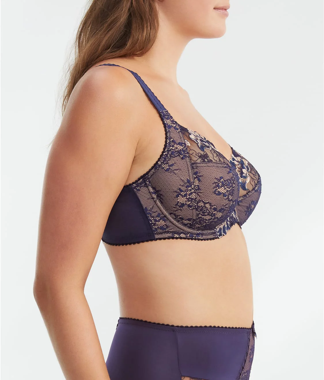 Sofia Embroidered Side Support Bra - Image 27